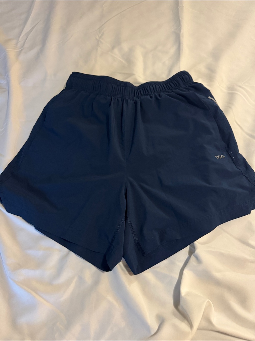 DSG Navy Athletic Men's Running Shorts